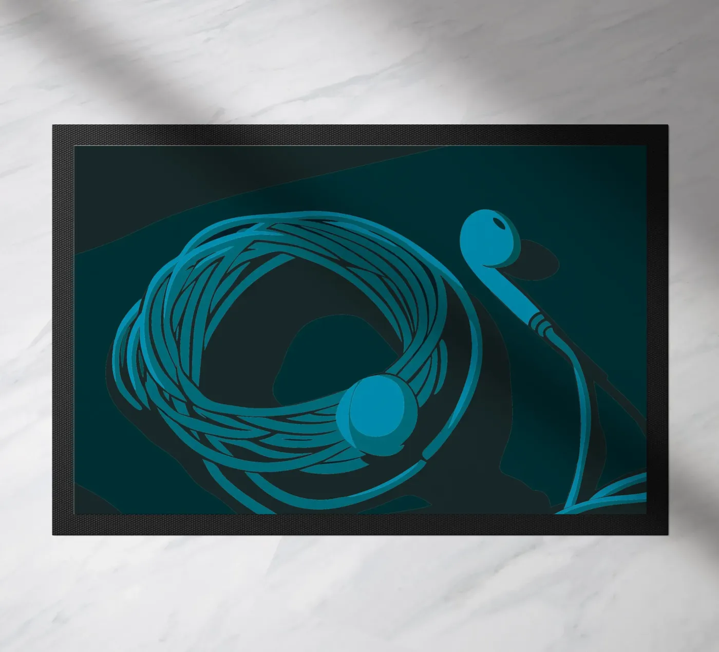 Earphones doormat by MUSIC EDITION