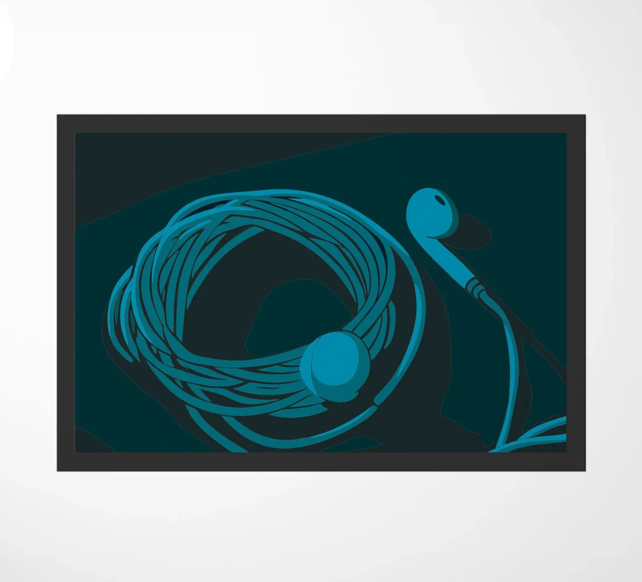 Earphones doormat by MUSIC EDITION