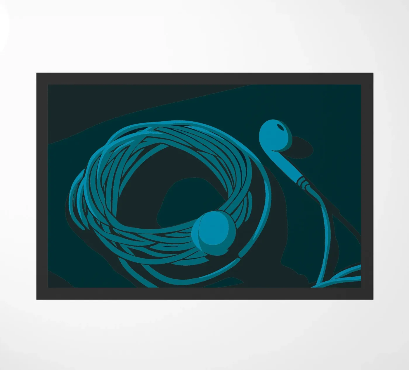 Earphones doormat by MUSIC EDITION