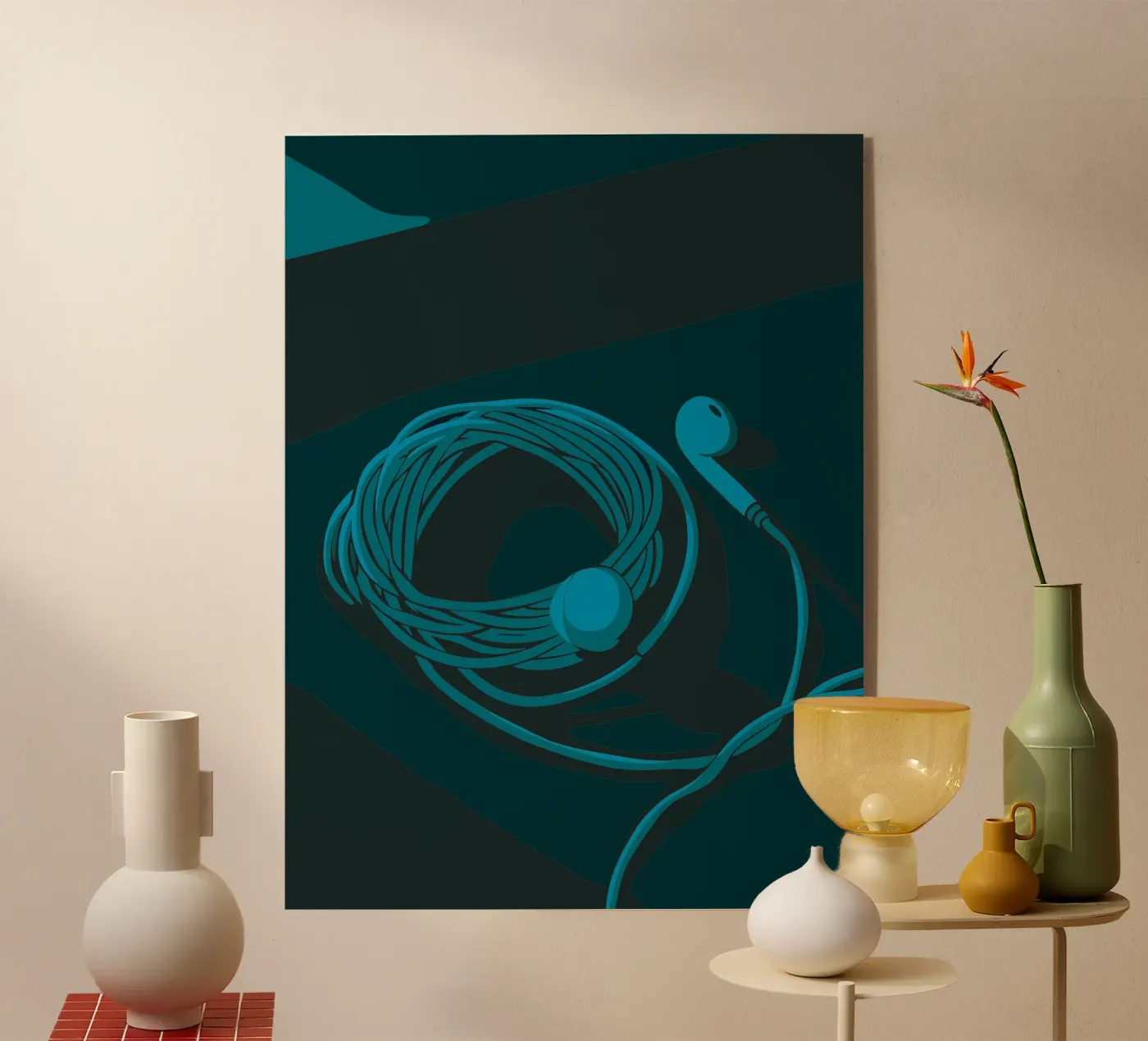 Earphones Acryl-Glas von MUSIC EDITION