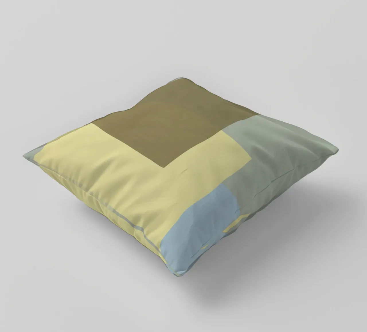 Sovrapposizione di colori design minimale 03 cuscino da Little Dean