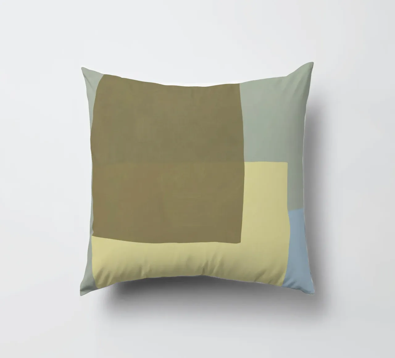 Sovrapposizione di colori design minimale 03 cuscino da Little Dean