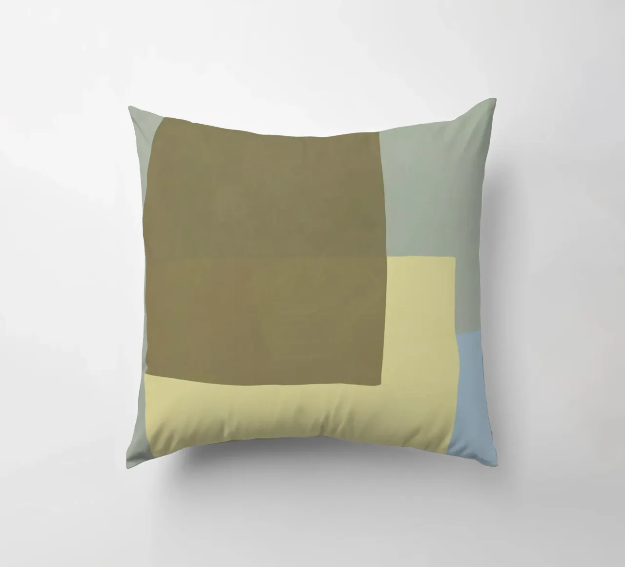 Sovrapposizione di colori design minimale 03 cuscino da Little Dean