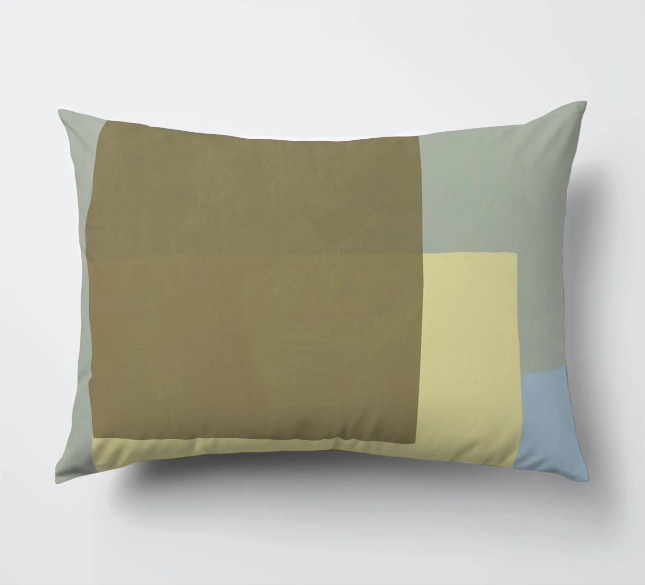 Sovrapposizione di colori design minimale 03 cuscino da Little Dean
