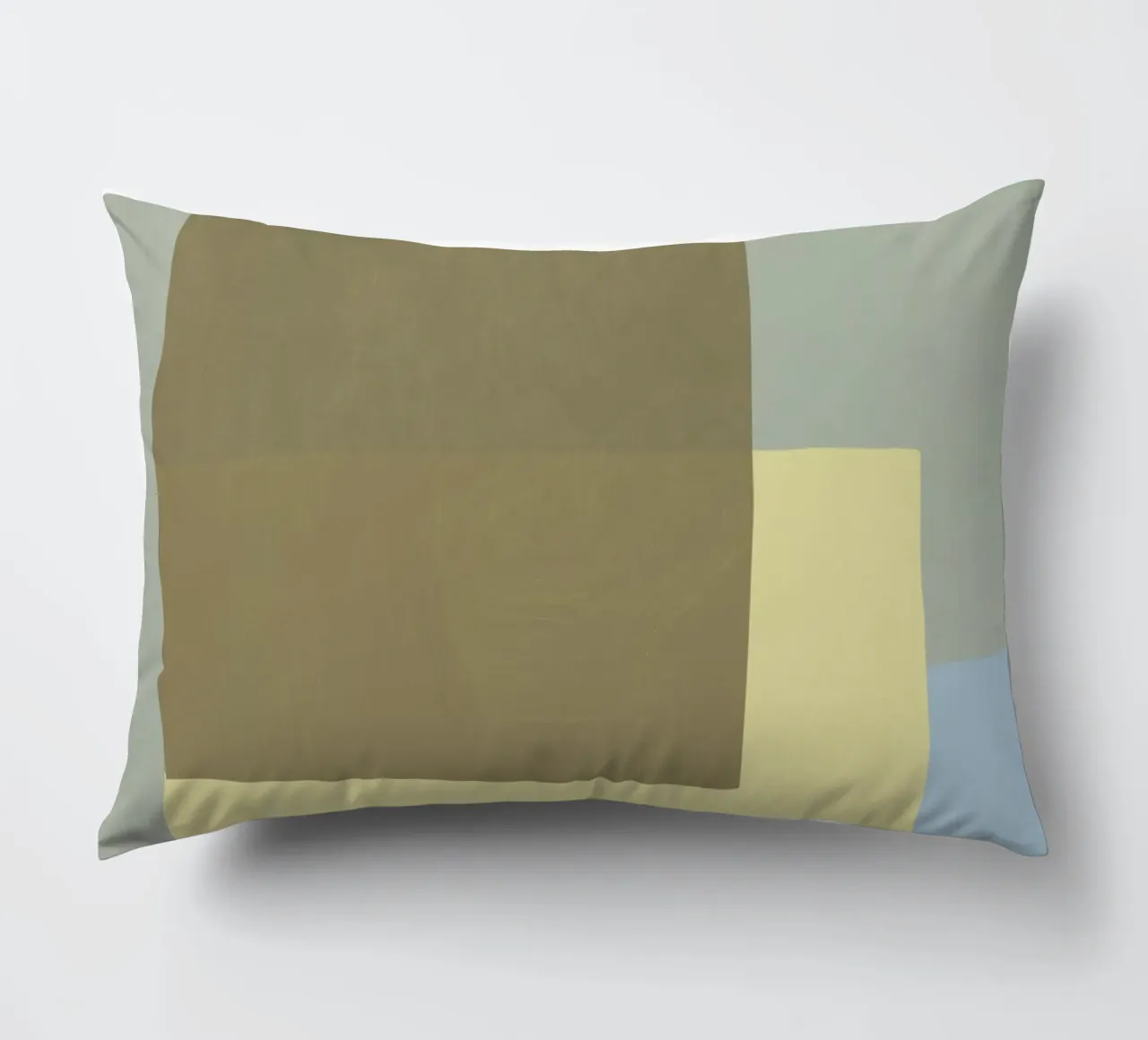 Sovrapposizione di colori design minimale 03 cuscino da Little Dean