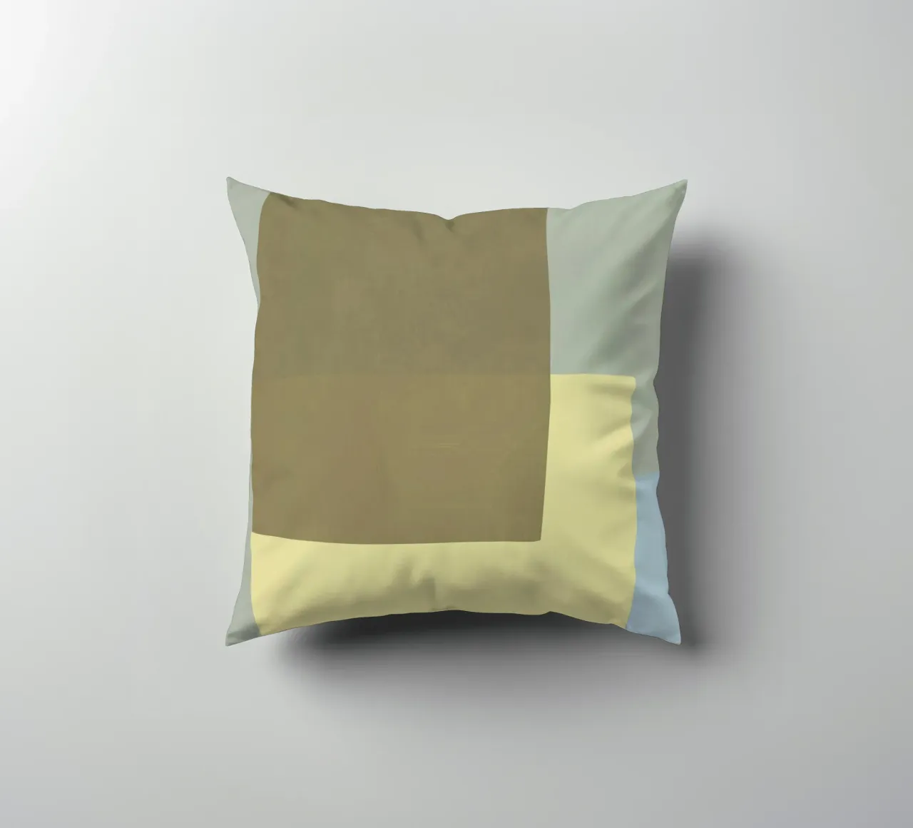 Sovrapposizione di colori design minimale 03 cuscino da Little Dean