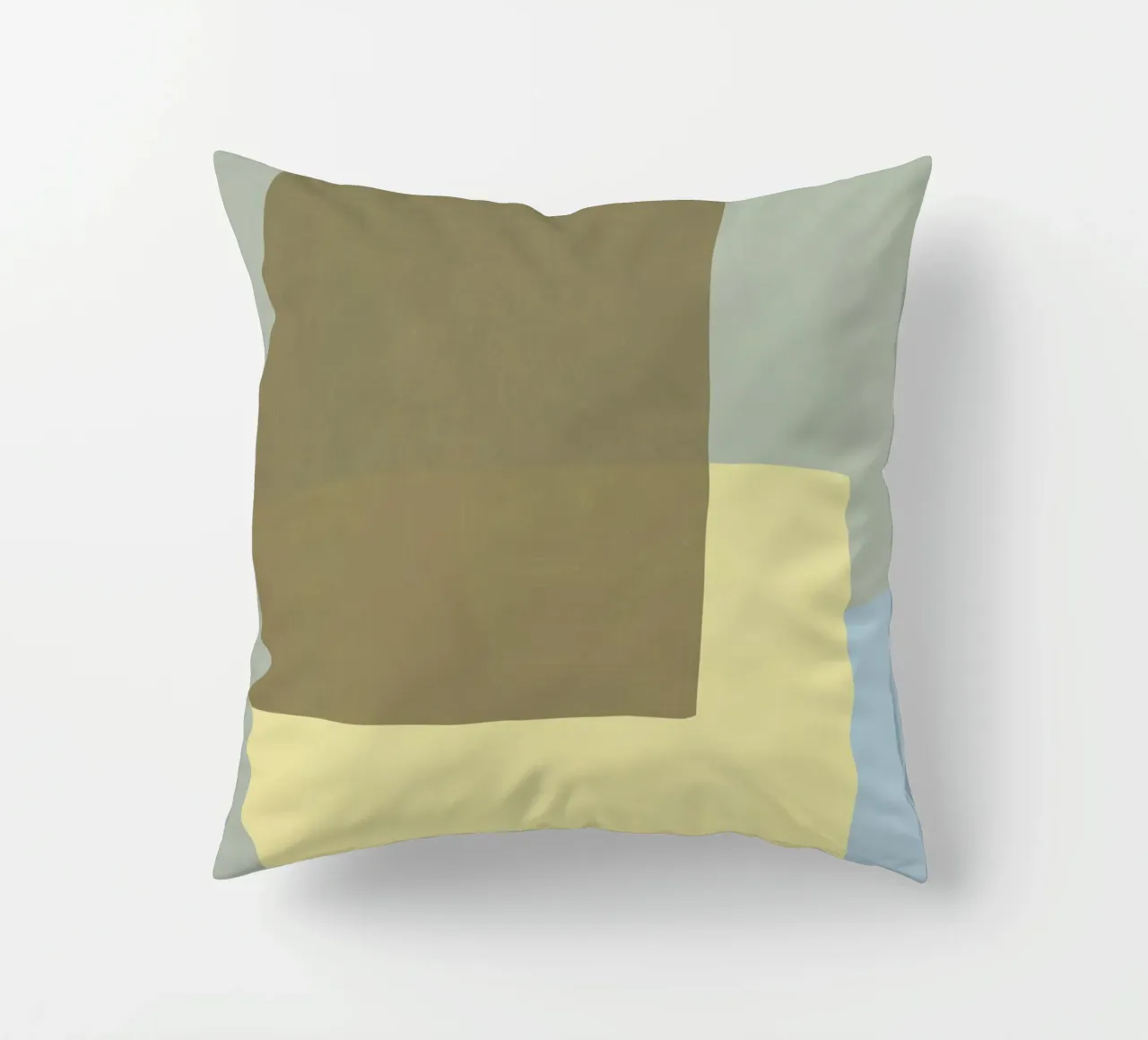 Sovrapposizione di colori design minimale 03 cuscino da Little Dean