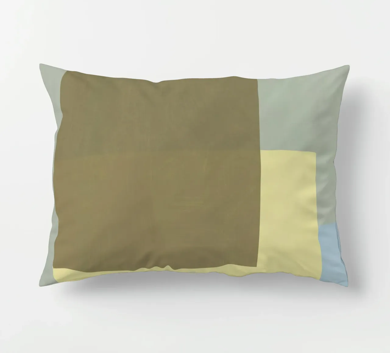 Sovrapposizione di colori design minimale 03 cuscino da Little Dean