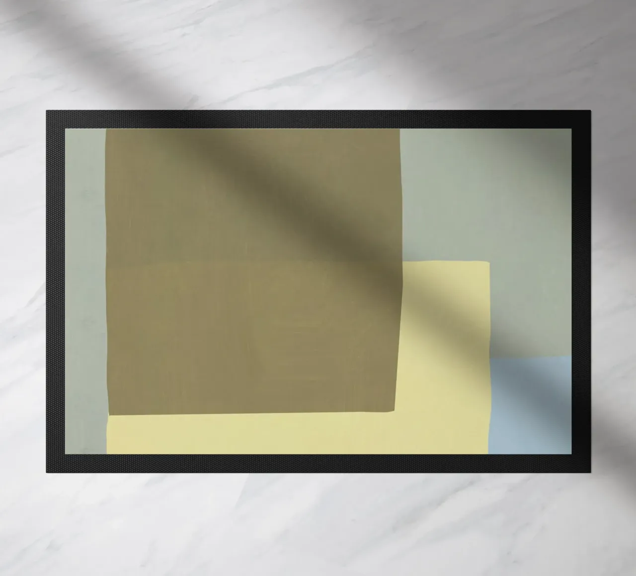 Sovrapposizione di colori design minimale 03 zerbino da Little Dean