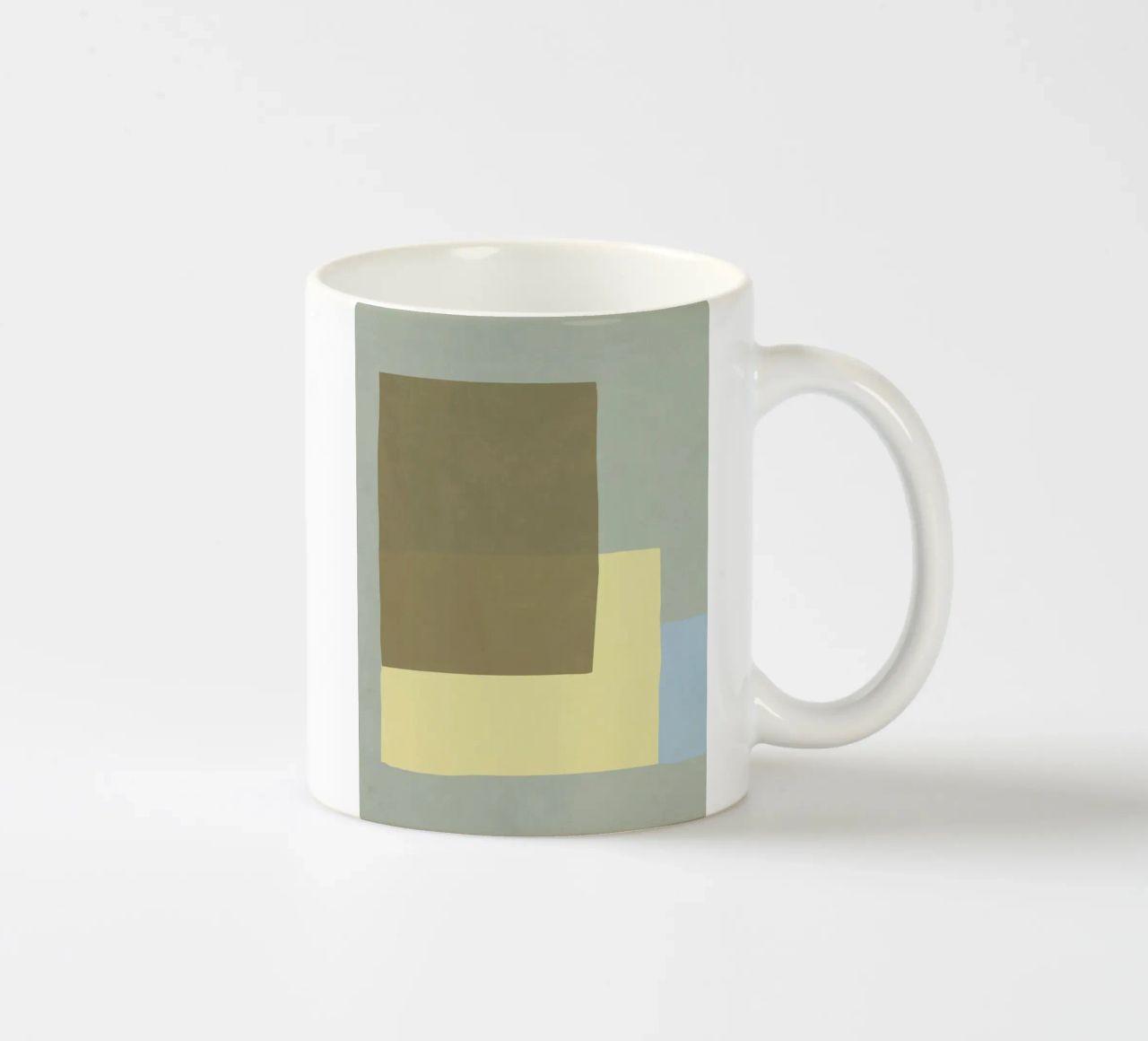 Sovrapposizione di colori design minimale 03 tazza in ceramica da Little Dean