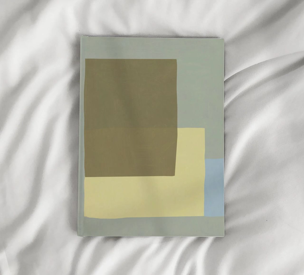 Overlay of colors minimal design 03 notebook by Little Dean