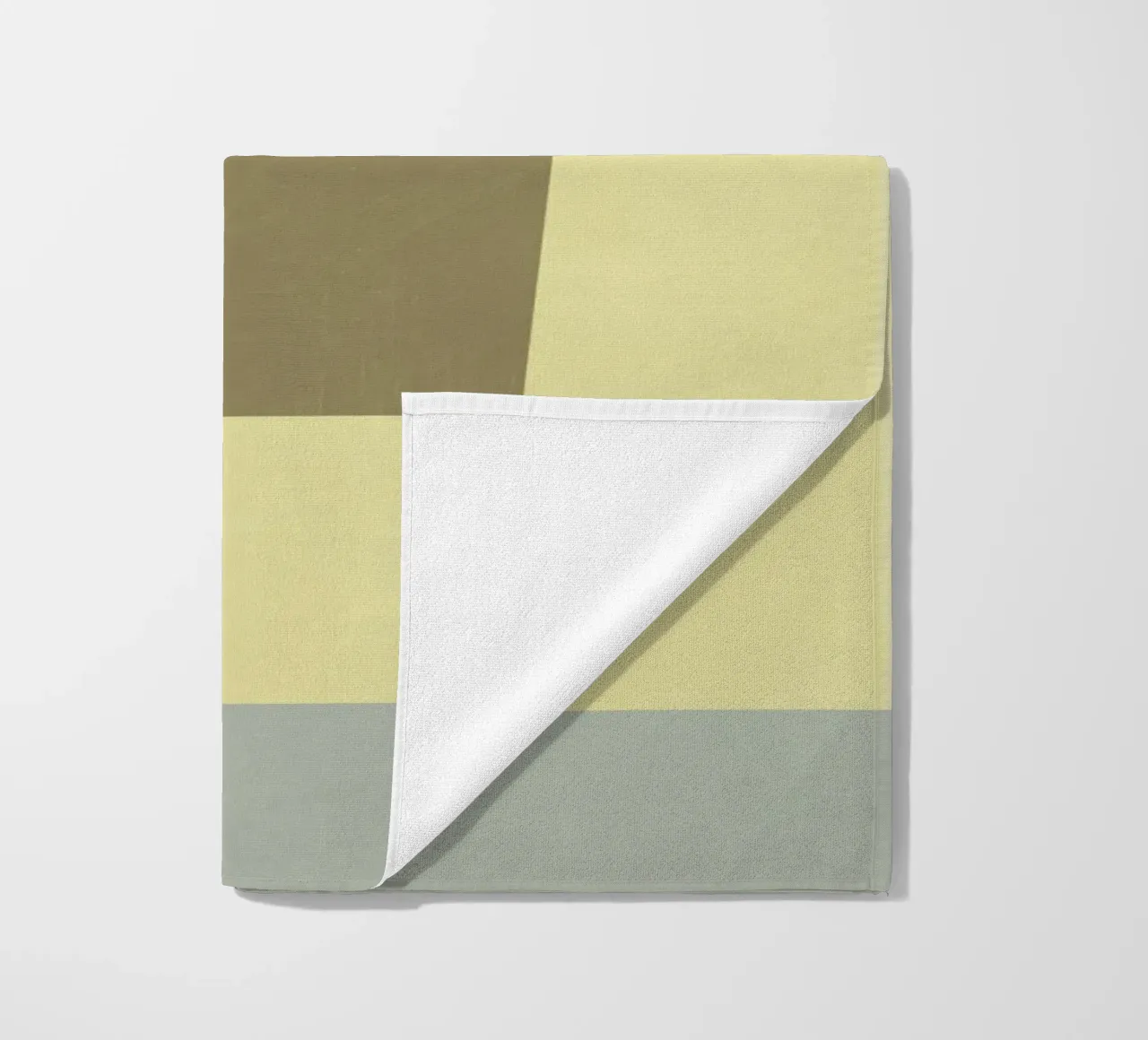 Sovrapposizione di colori design minimale 03 telo mare da Little Dean