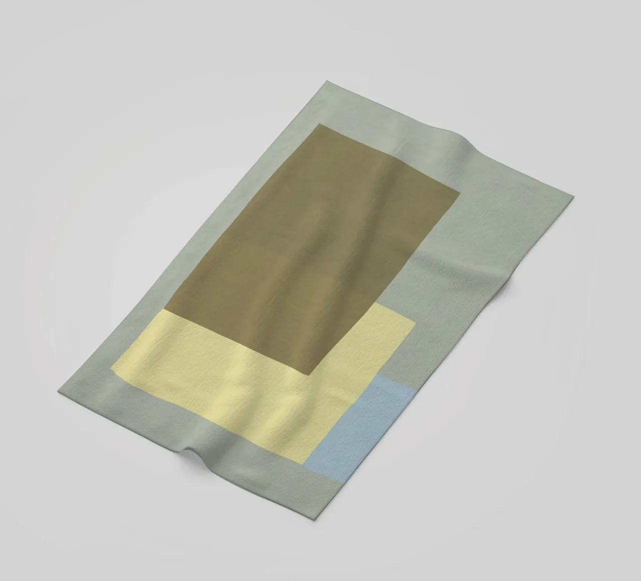 Sovrapposizione di colori design minimale 03 telo mare da Little Dean