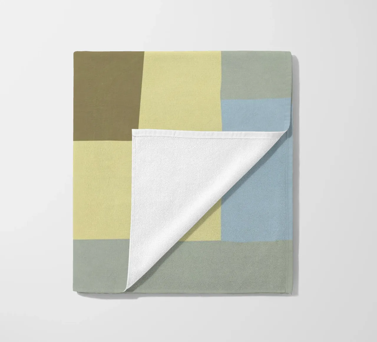 Sovrapposizione di colori design minimale 03 telo mare da Little Dean