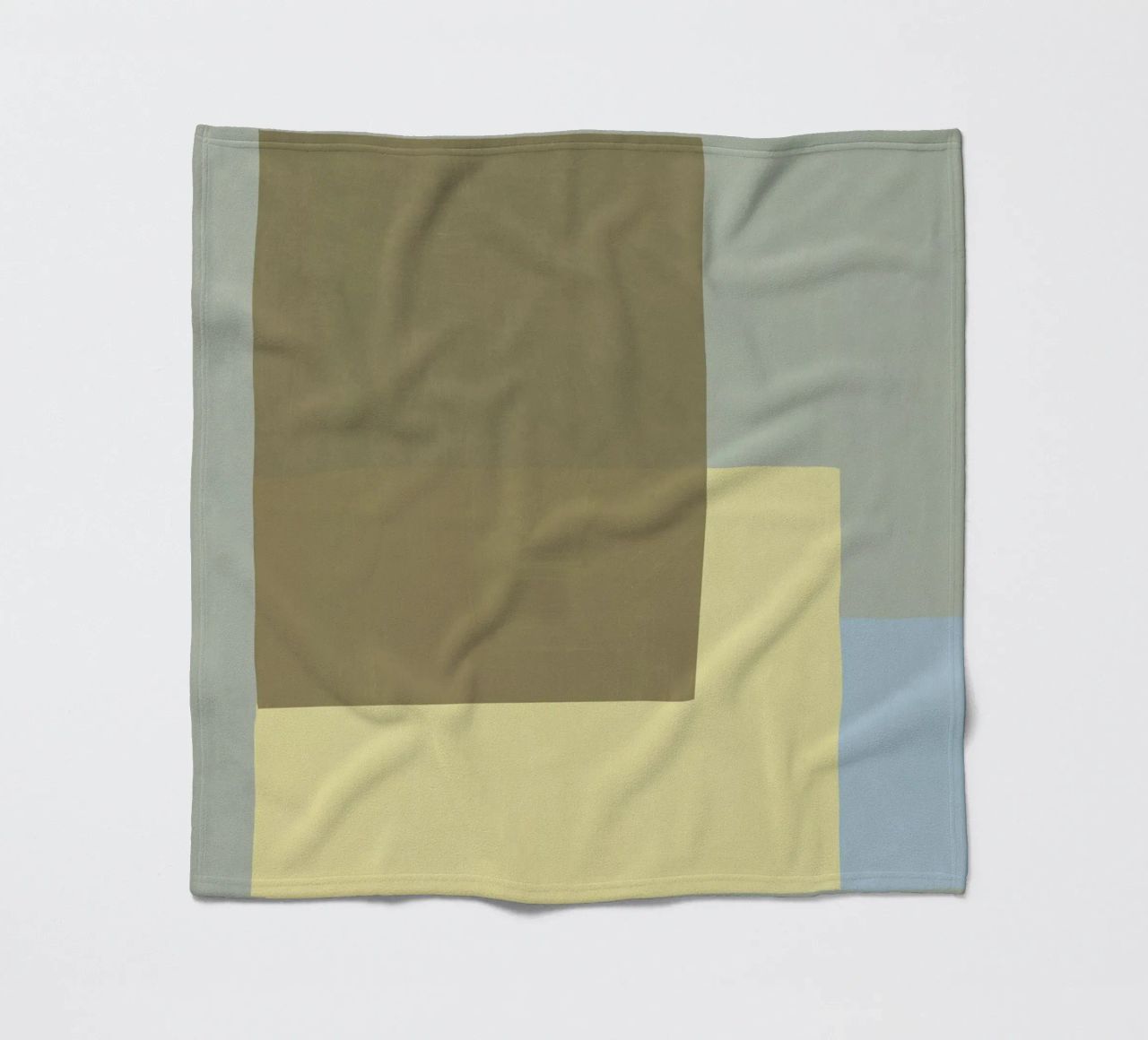 Sovrapposizione di colori design minimale 03 coperta in pile da Little Dean