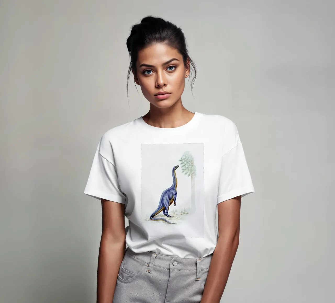 Dinosaur Dinner Time t-shirt da Flora & Fauna