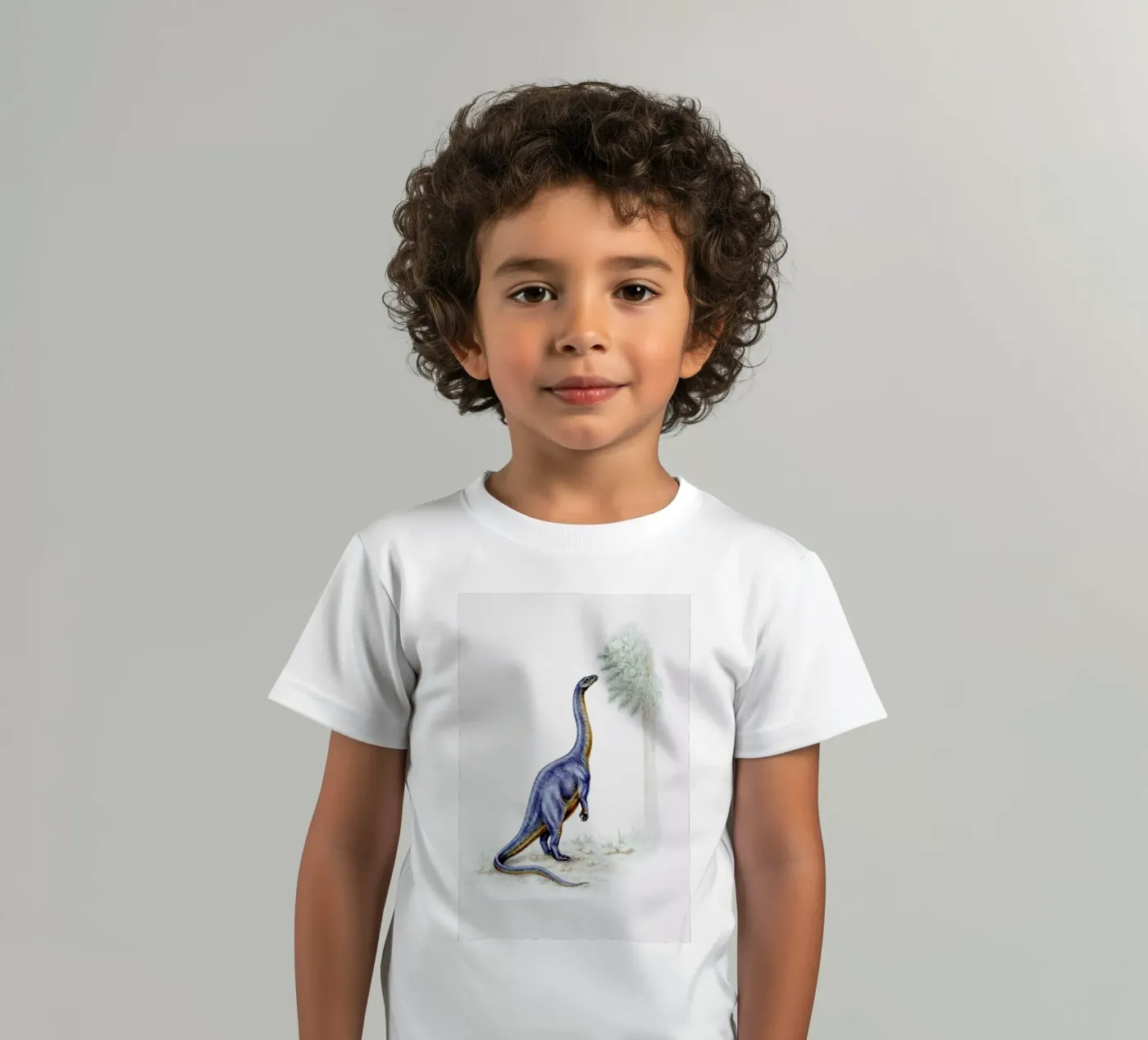 Dinosaur Dinner Time t-shirt bambini da Flora & Fauna