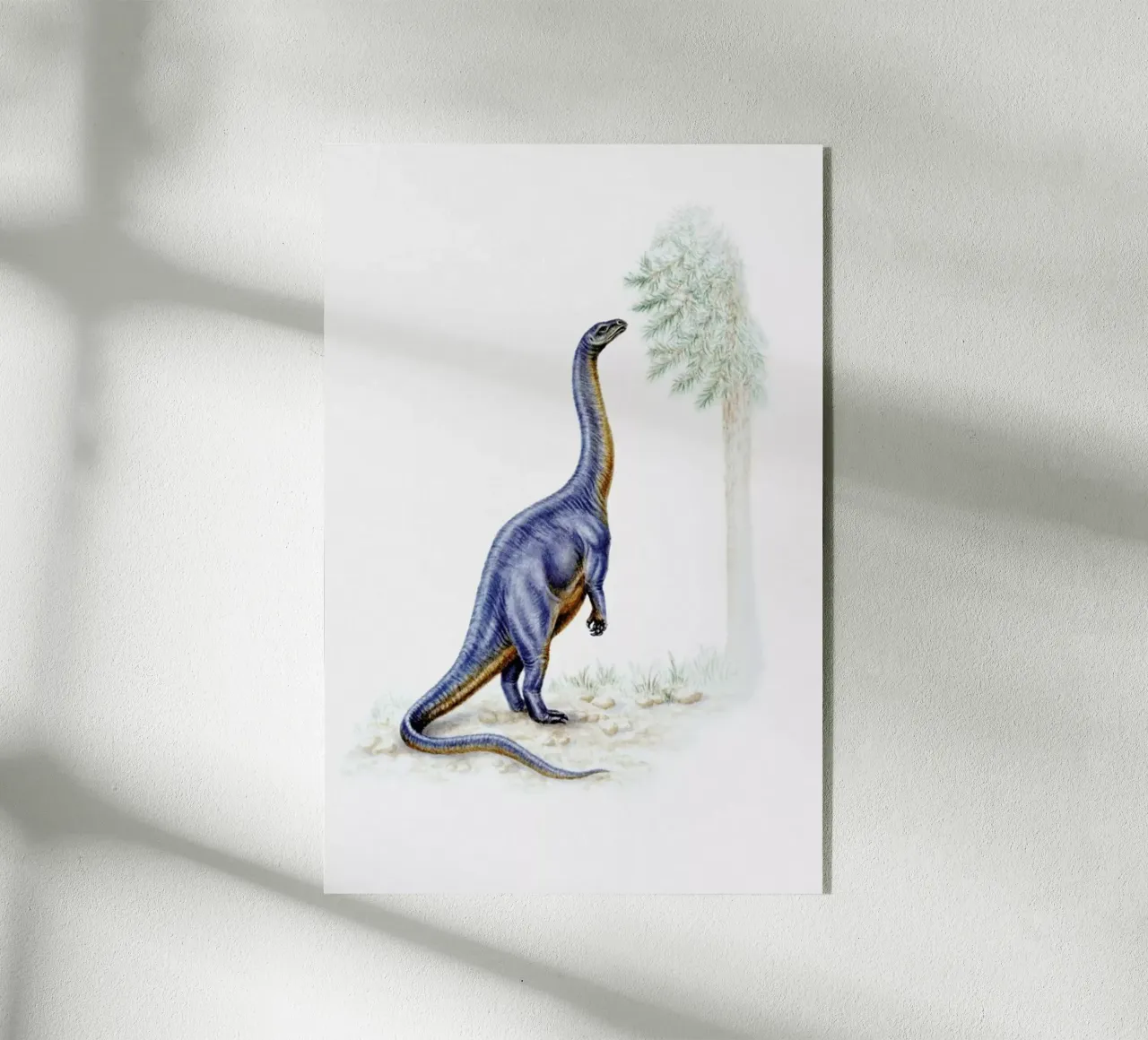 Dinosaur Dinner Time plexiglass da Flora & Fauna