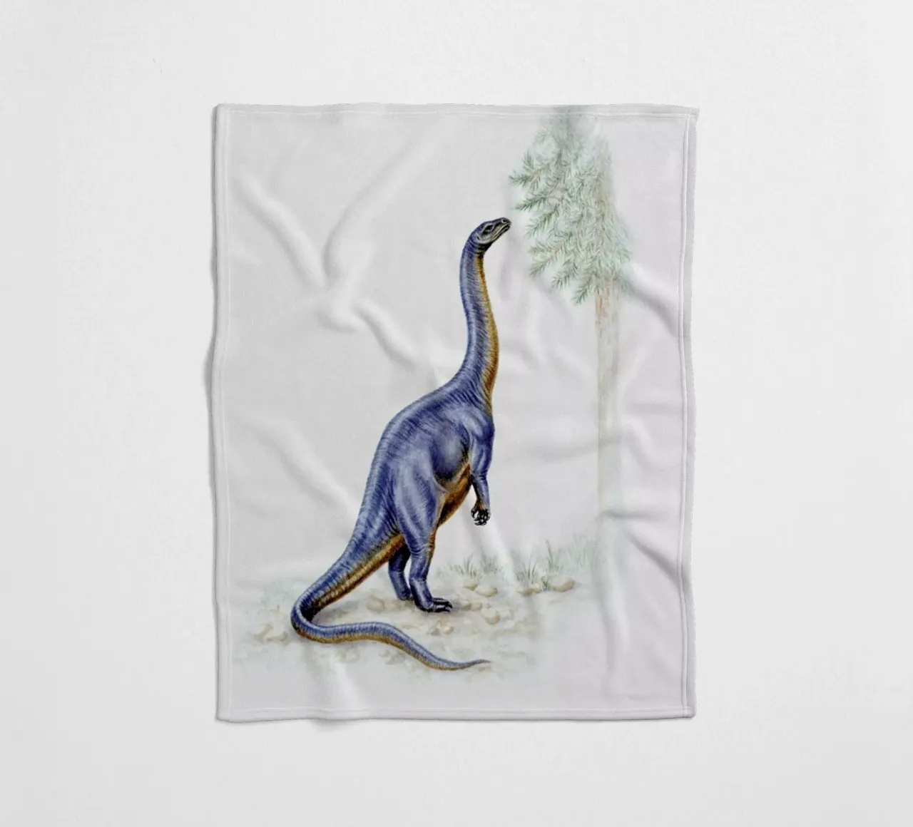 Dinosaur Dinner Time coperta in pile da Flora & Fauna