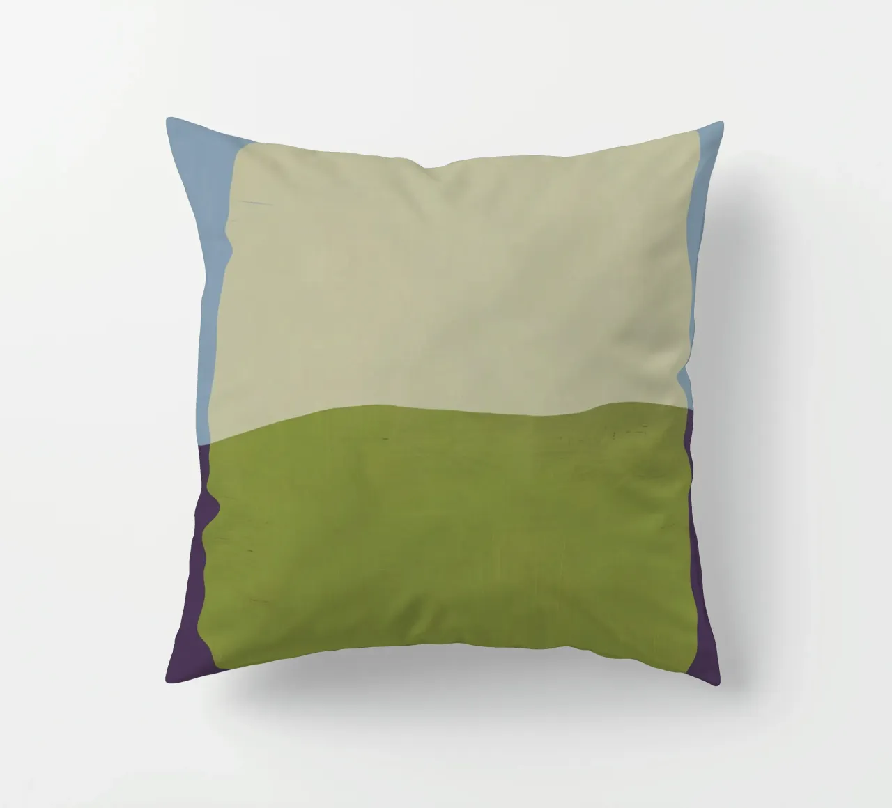 Sovrapposizione di colori design minimale 02 cuscino da Little Dean
