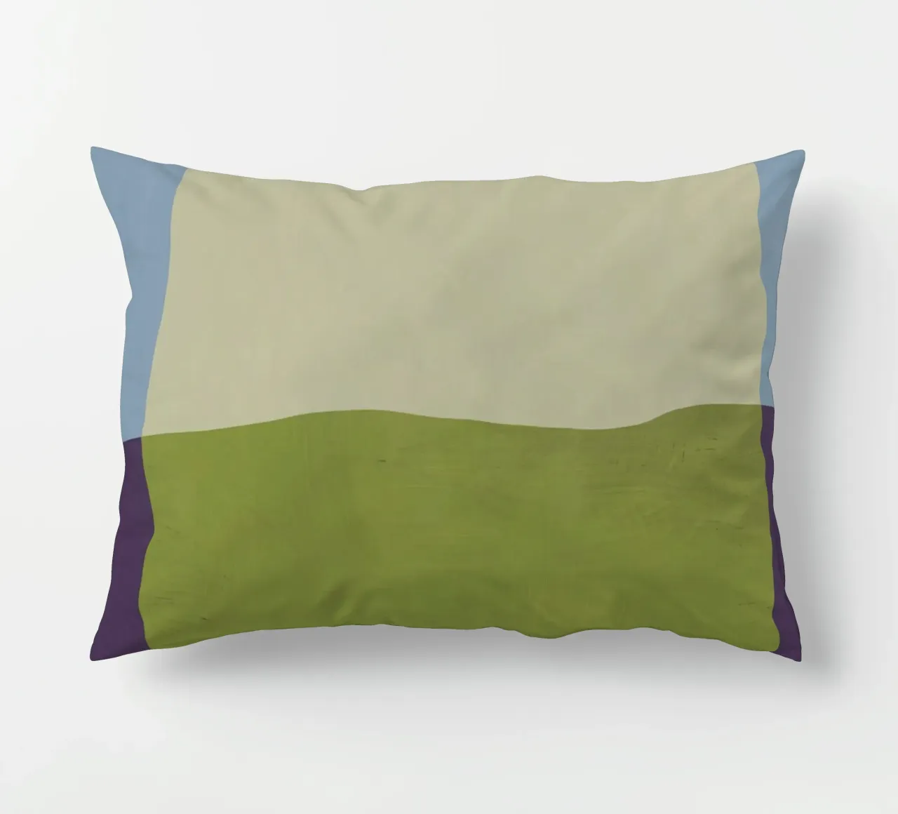 Sovrapposizione di colori design minimale 02 cuscino da Little Dean