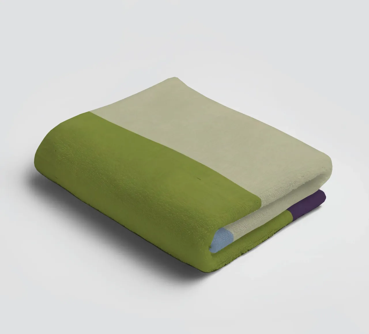 Sovrapposizione di colori design minimale 02 asciugamano da bagno da Little Dean