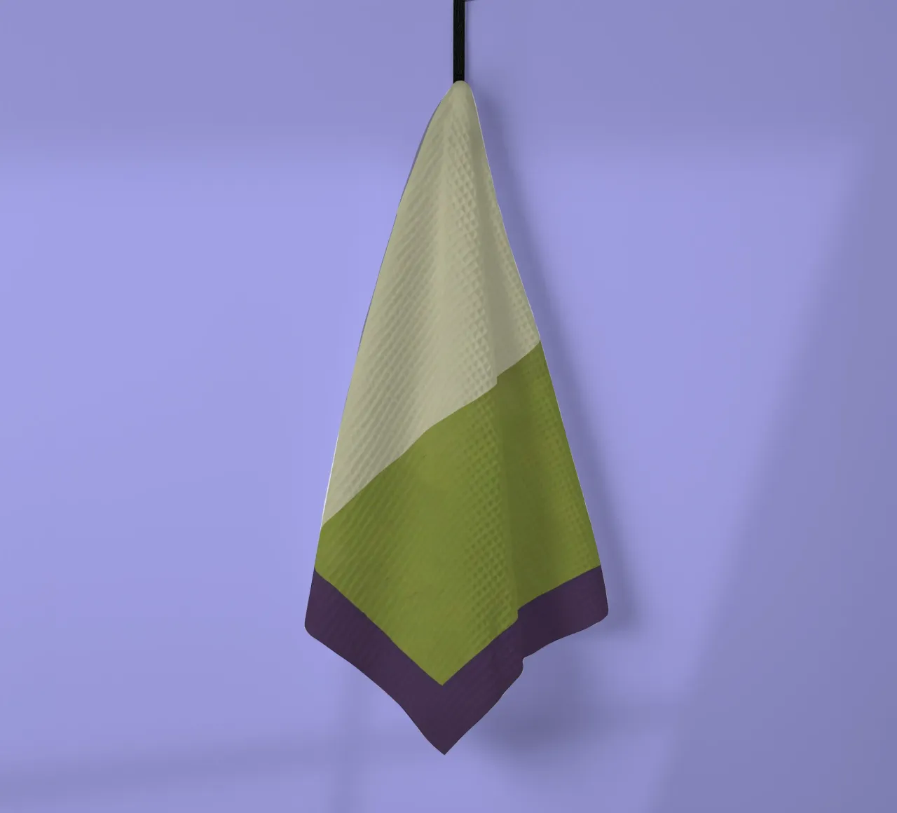 Sovrapposizione di colori design minimale 02 canovaccio da cucina da Little Dean