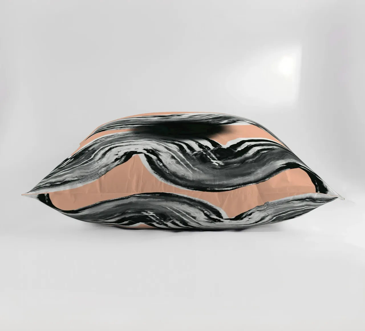 Linea Zen in nero rosa V3 cuscino da Little Dean