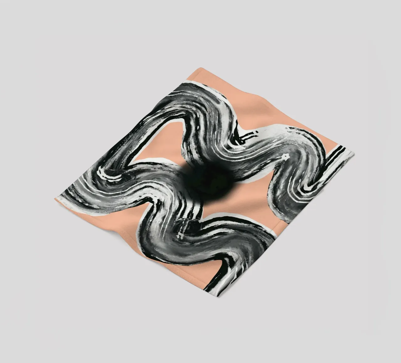 Linea Zen in nero rosa V3 coperta in pile da Little Dean