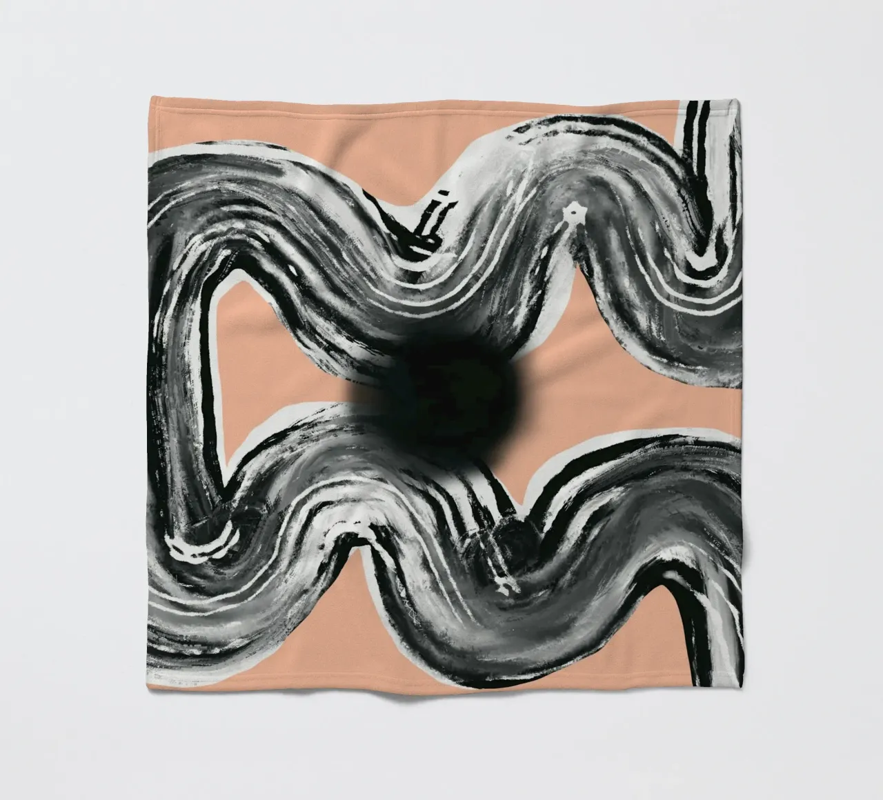 Linea Zen in nero rosa V3 coperta in pile da Little Dean