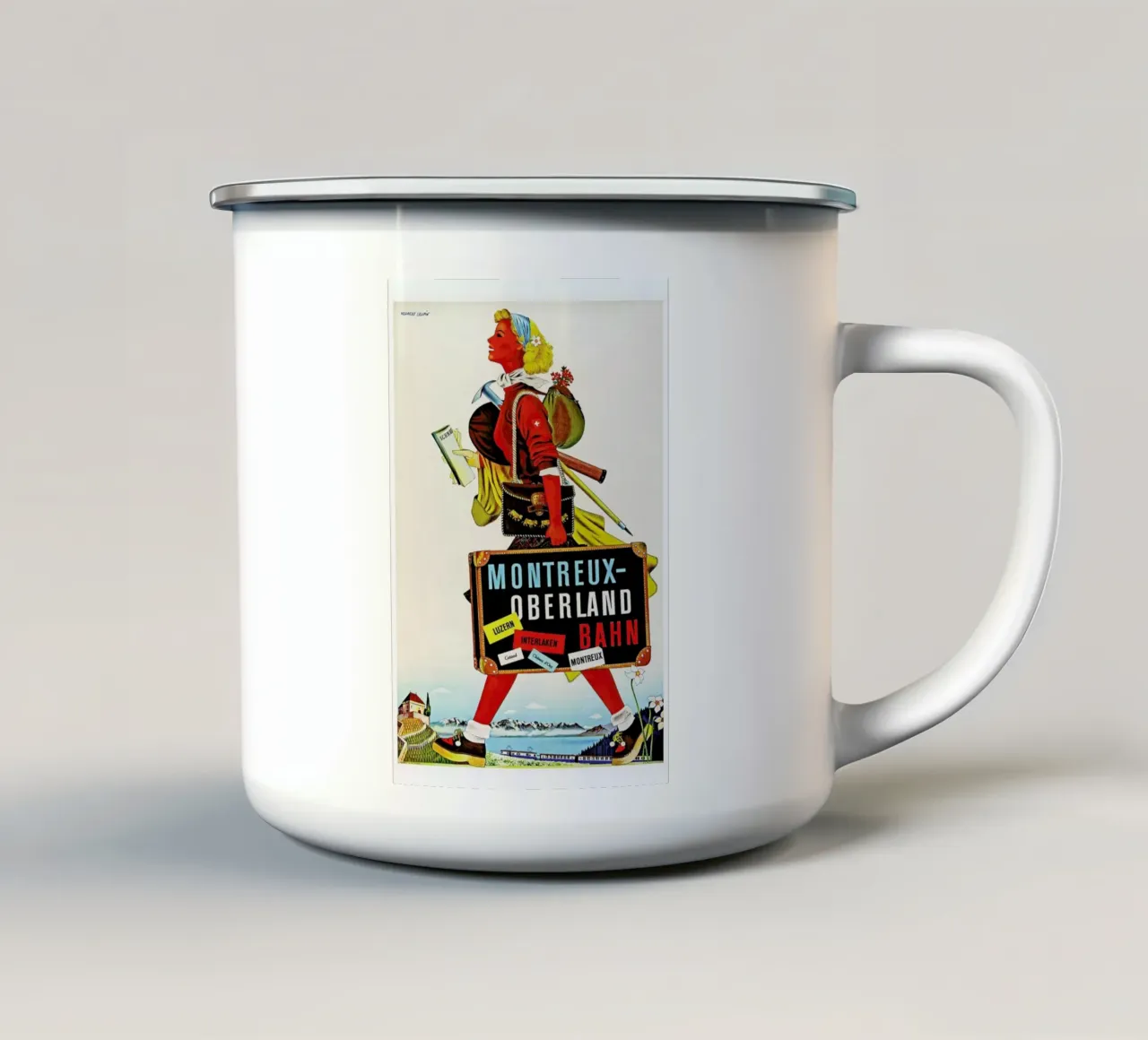 canada2 tazza in smalto da Robert Livingston