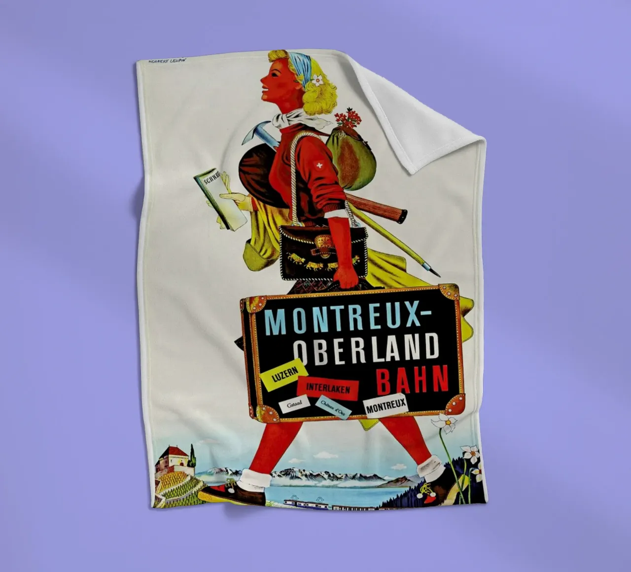 canada2 Fleecedecke von Robert Livingston