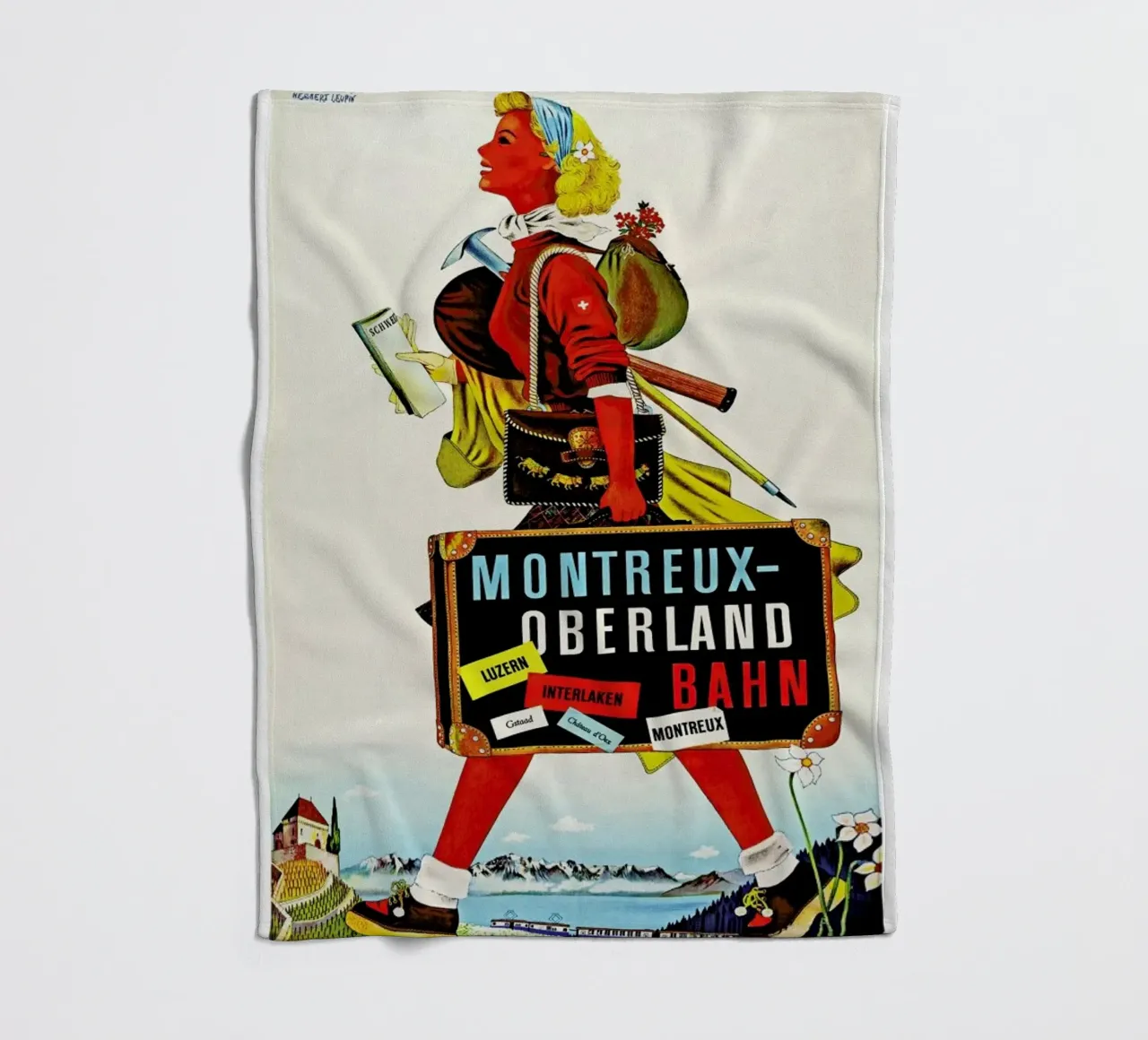 canada2 Fleecedecke von Robert Livingston