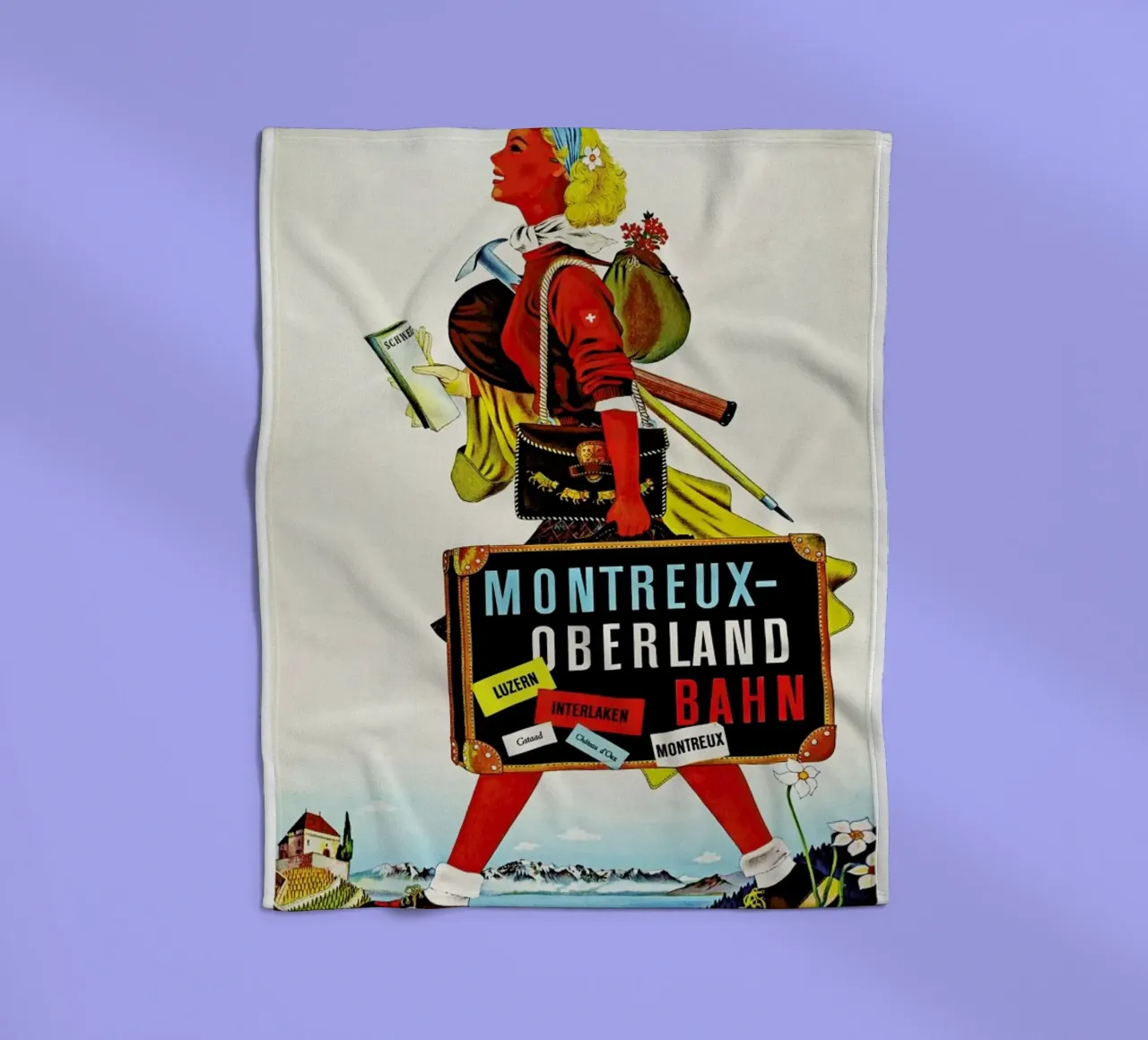 canada2 Fleecedecke von Robert Livingston