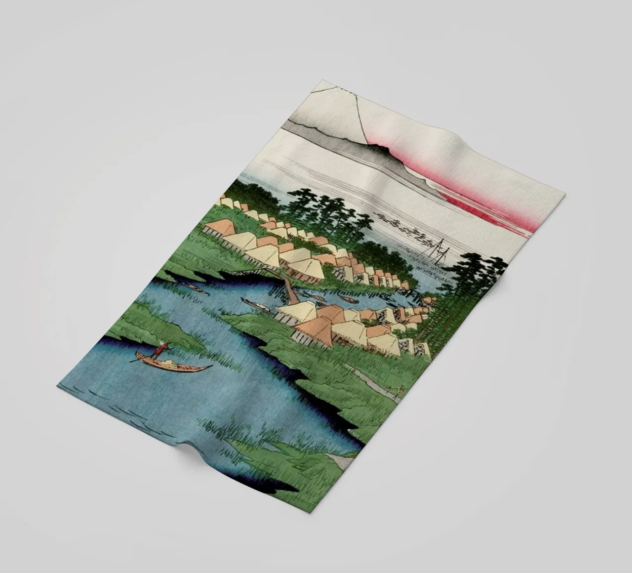Hiroshige - Nekozane at Horikiri telo mare da ARTOTHEK