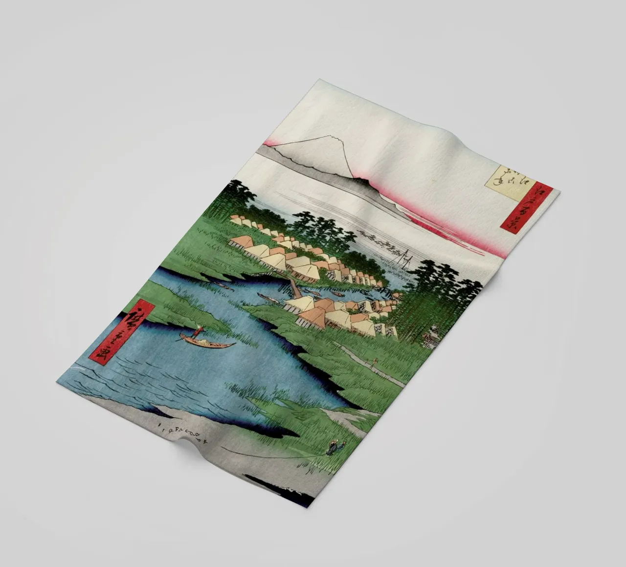 Hiroshige - Nekozane at Horikiri telo mare da ARTOTHEK