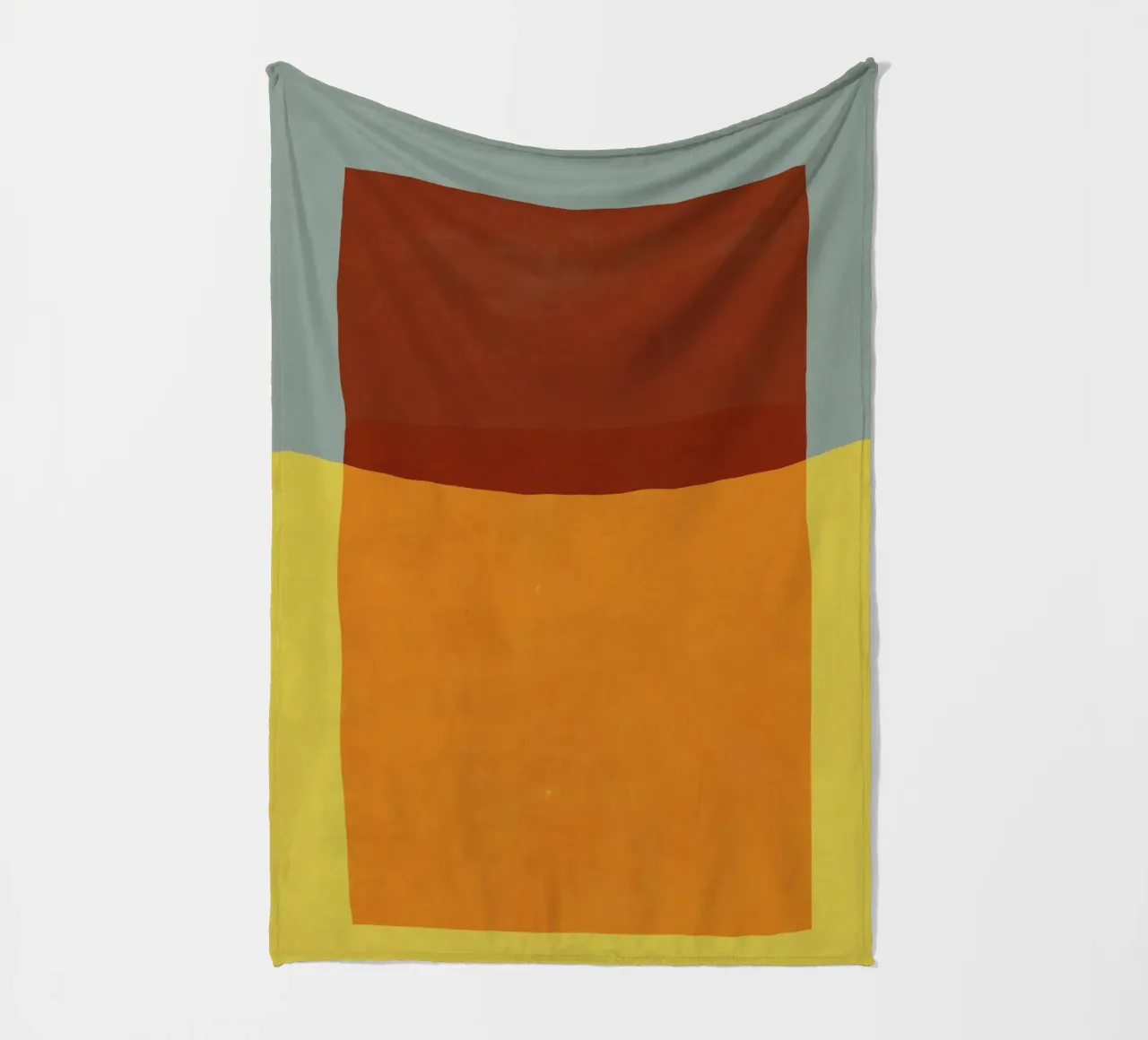 Sovrapposizione di colori design minimale coperta in pile da Little Dean