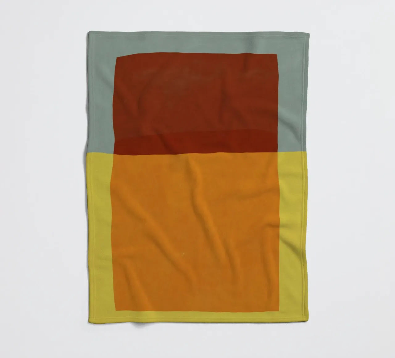 Sovrapposizione di colori design minimale coperta in pile da Little Dean