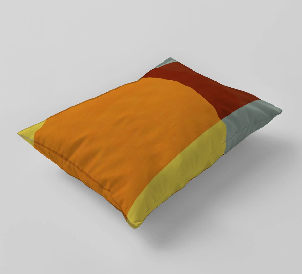 Sovrapposizione di colori design minimale cuscino da Little Dean