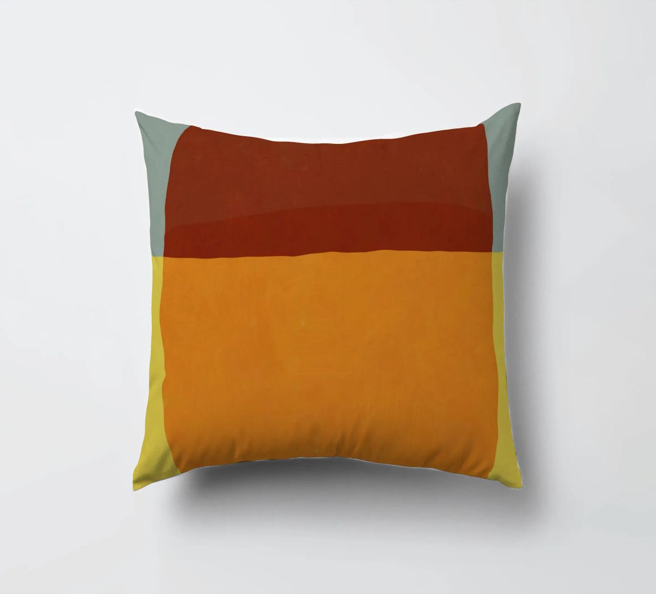 Sovrapposizione di colori design minimale cuscino da Little Dean
