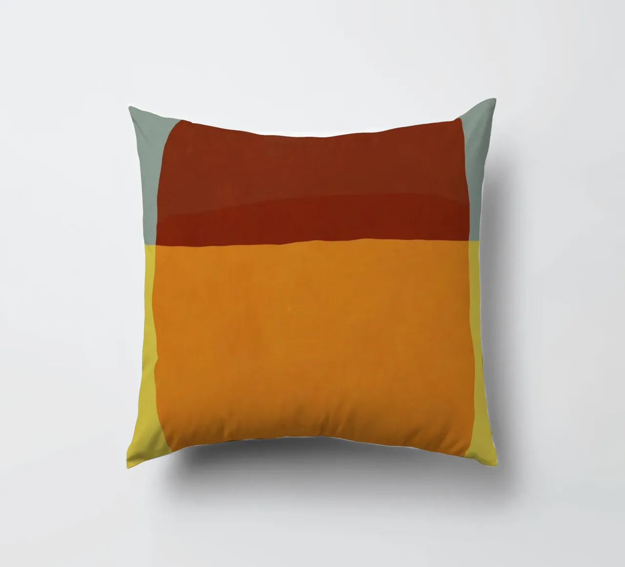 Sovrapposizione di colori design minimale cuscino da Little Dean