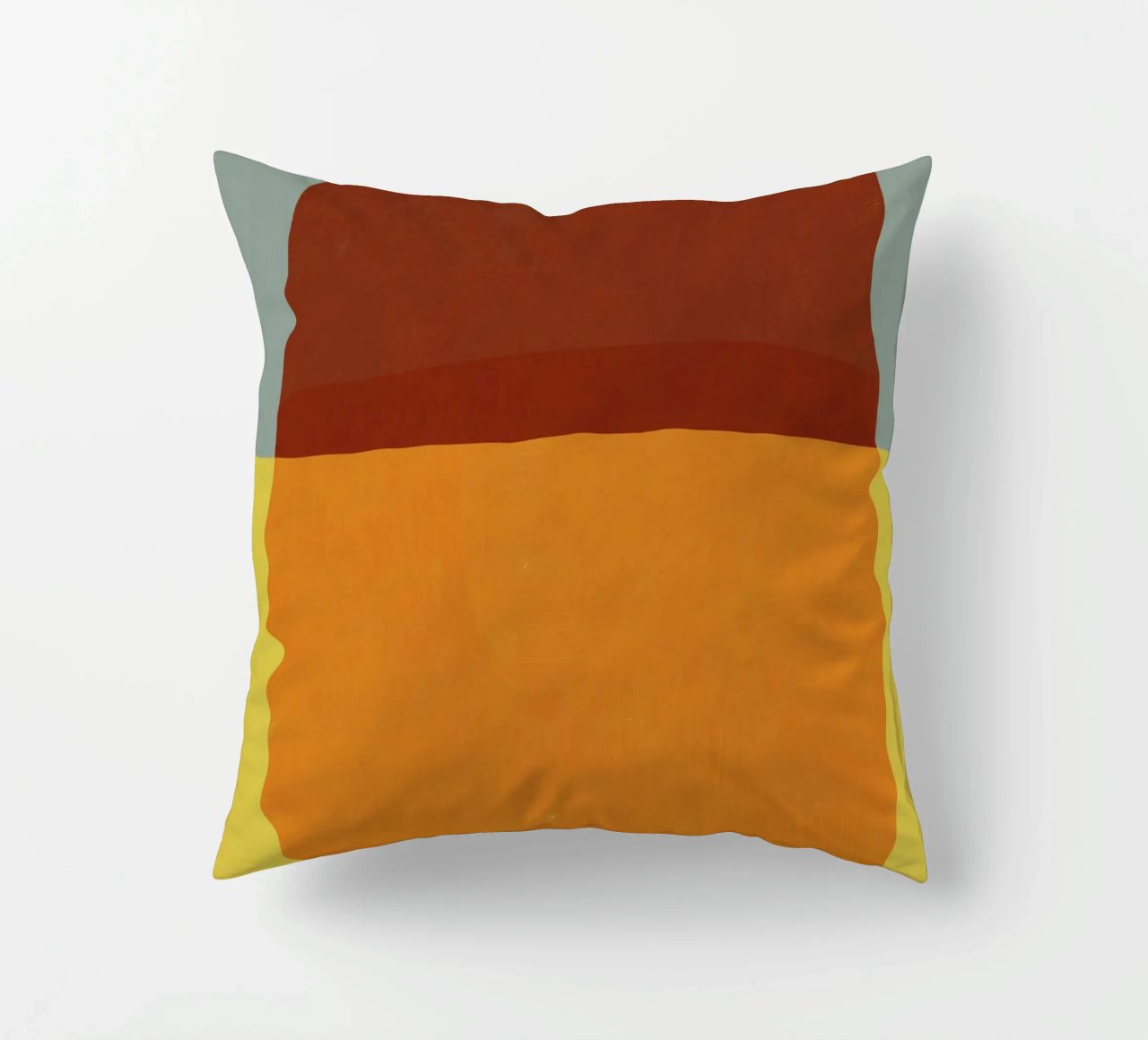 Sovrapposizione di colori design minimale cuscino da Little Dean