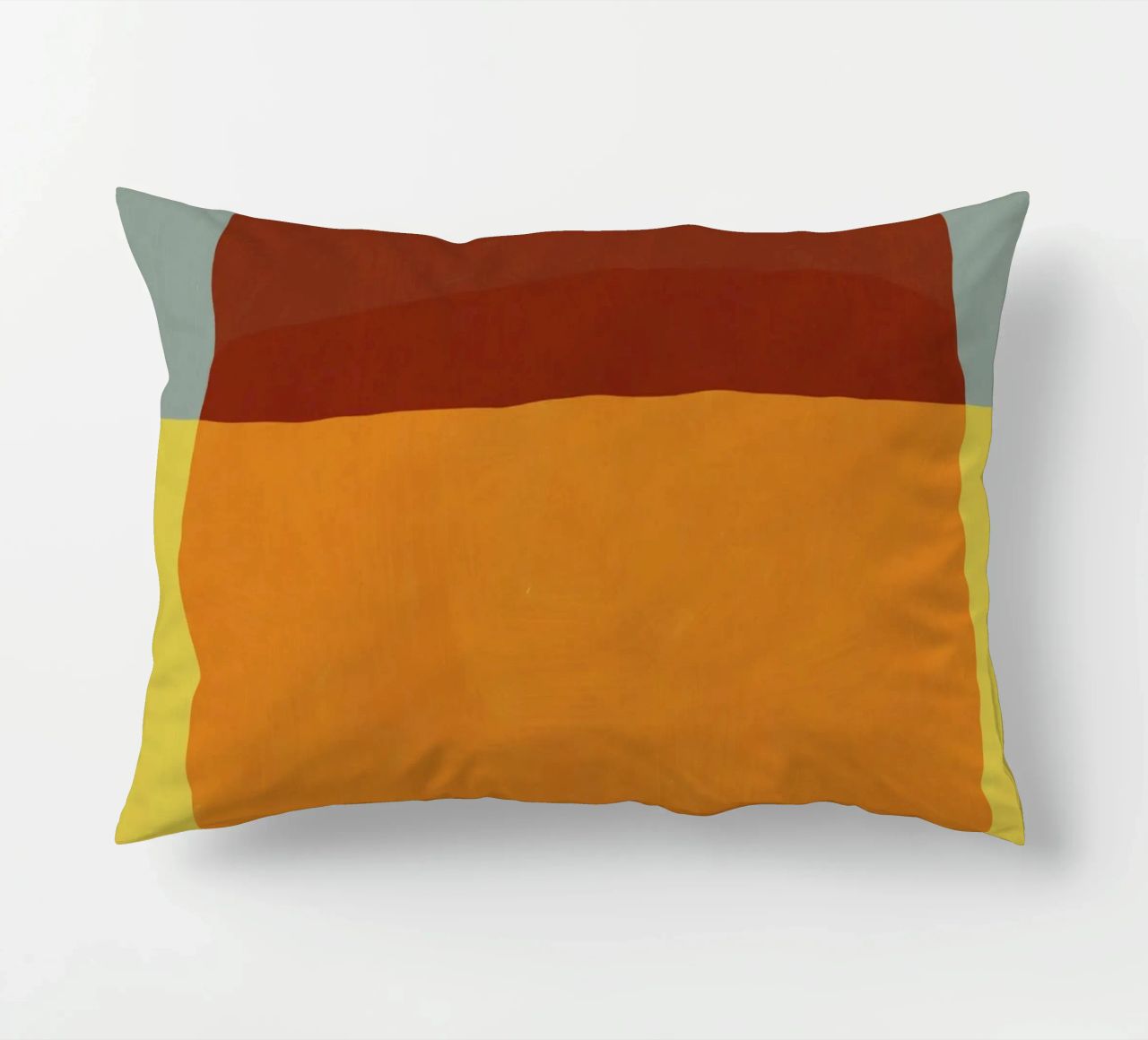 Sovrapposizione di colori design minimale cuscino da Little Dean