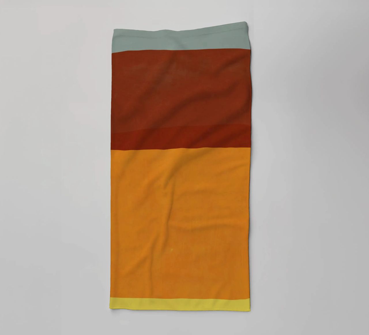 Overlay of colors minimal design towel by Little Dean