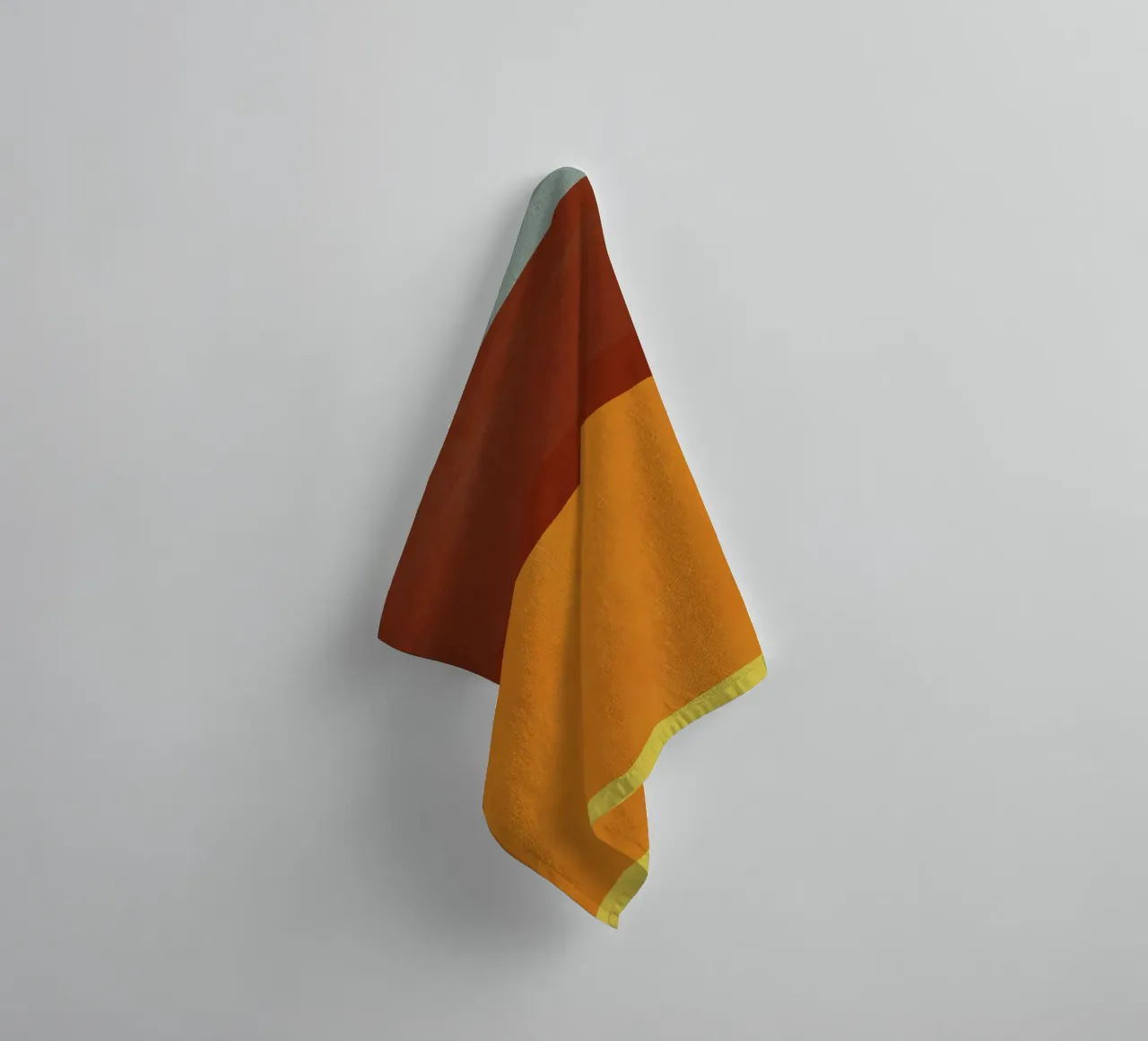 Superposition de couleurs design minimal serviette de bain de Little Dean