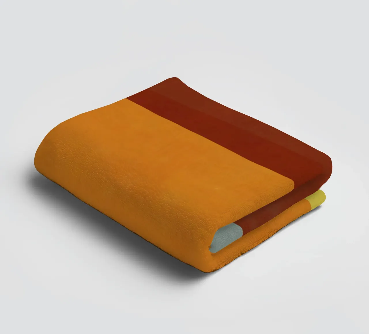 Superposition de couleurs design minimal serviette de bain de Little Dean