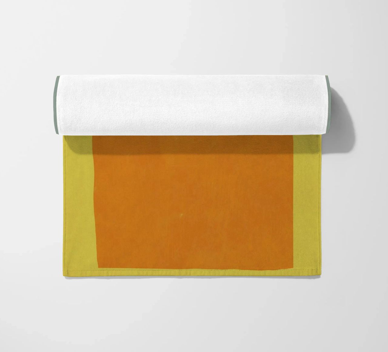 Sovrapposizione di colori design minimale telo mare da Little Dean