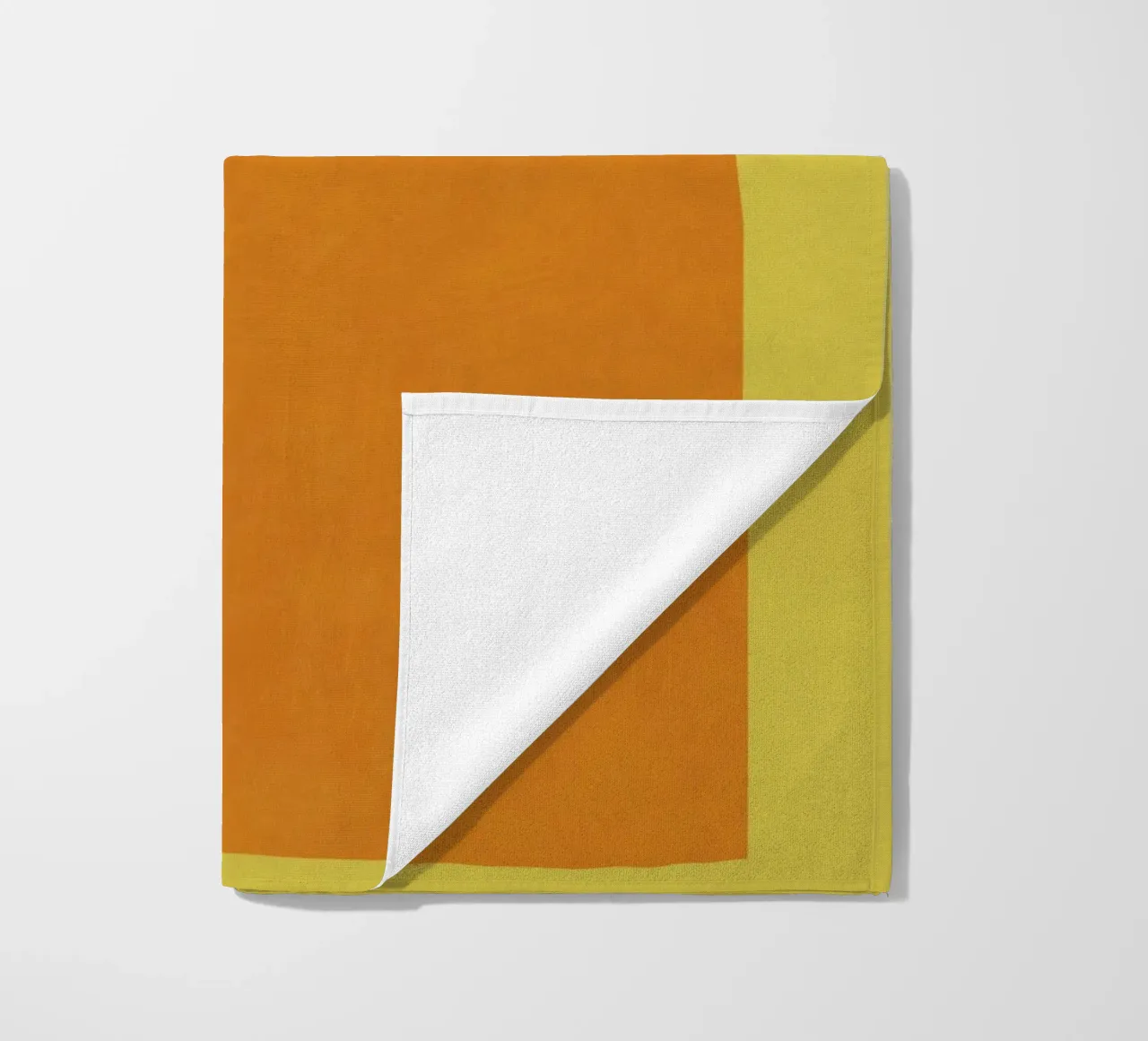 Sovrapposizione di colori design minimale telo mare da Little Dean