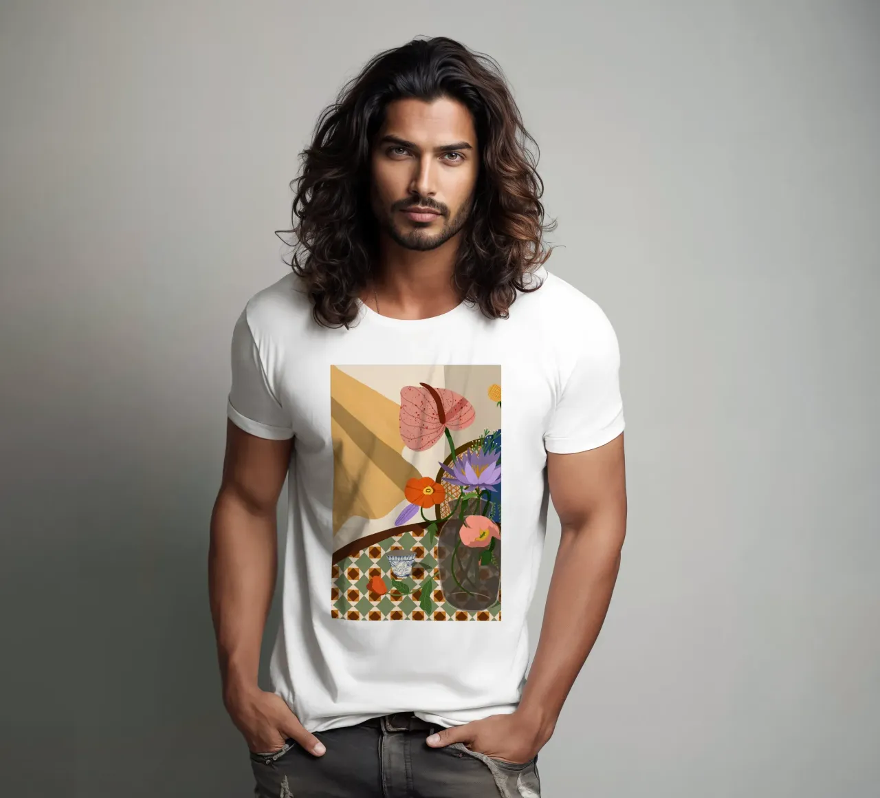 Flower Arrangment t-shirt by Arty Guava