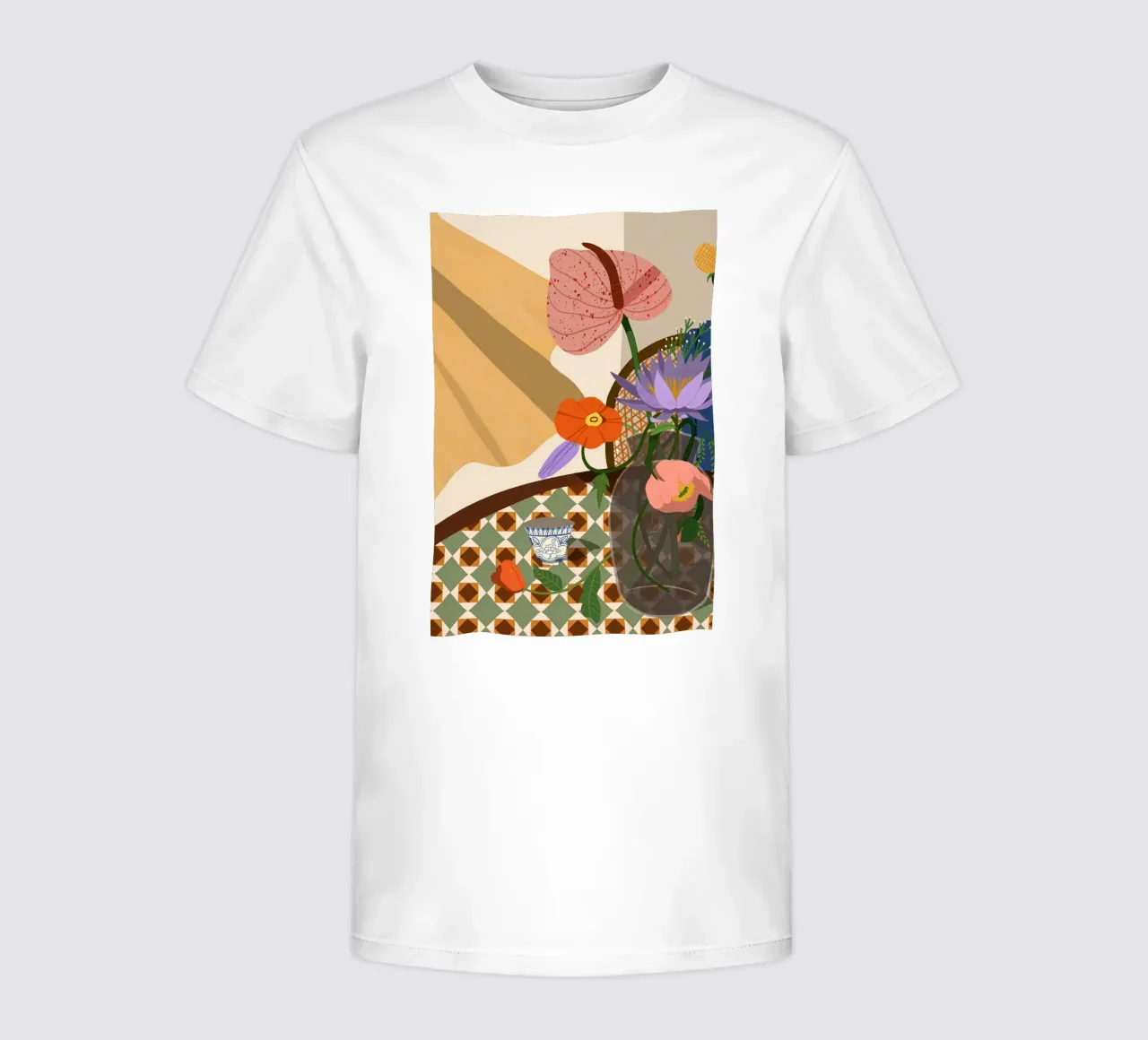 Flower Arrangment kids t-shirt by Arty Guava